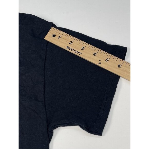 Retro Repro Adult MEDIUM Janet Jackson Rhythm Nation 1990 Tour T-SHIRT Black EUC - Picture 7 of 9